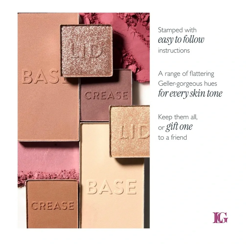 Laura Geller Glam On The Go 3 Face and Eye Palettes NEW